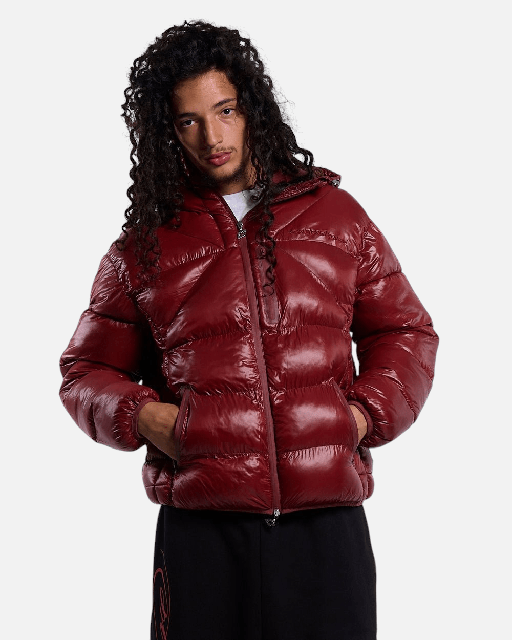 CLOUD ARMOR PUFFER BURGUNDY - Cold Culture