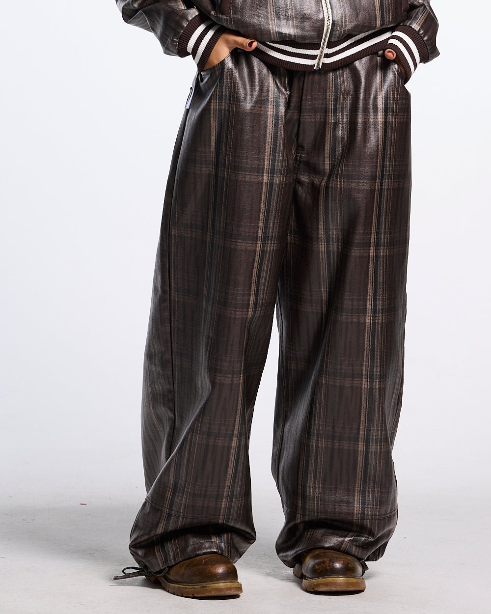 CLUB PANTS BROWN - Cold Culture #woman