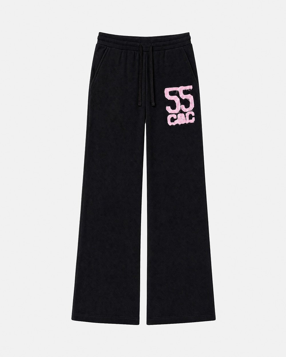 COLLEGE 55 SWEATPANTS BLACK - Cold Culture #packshot