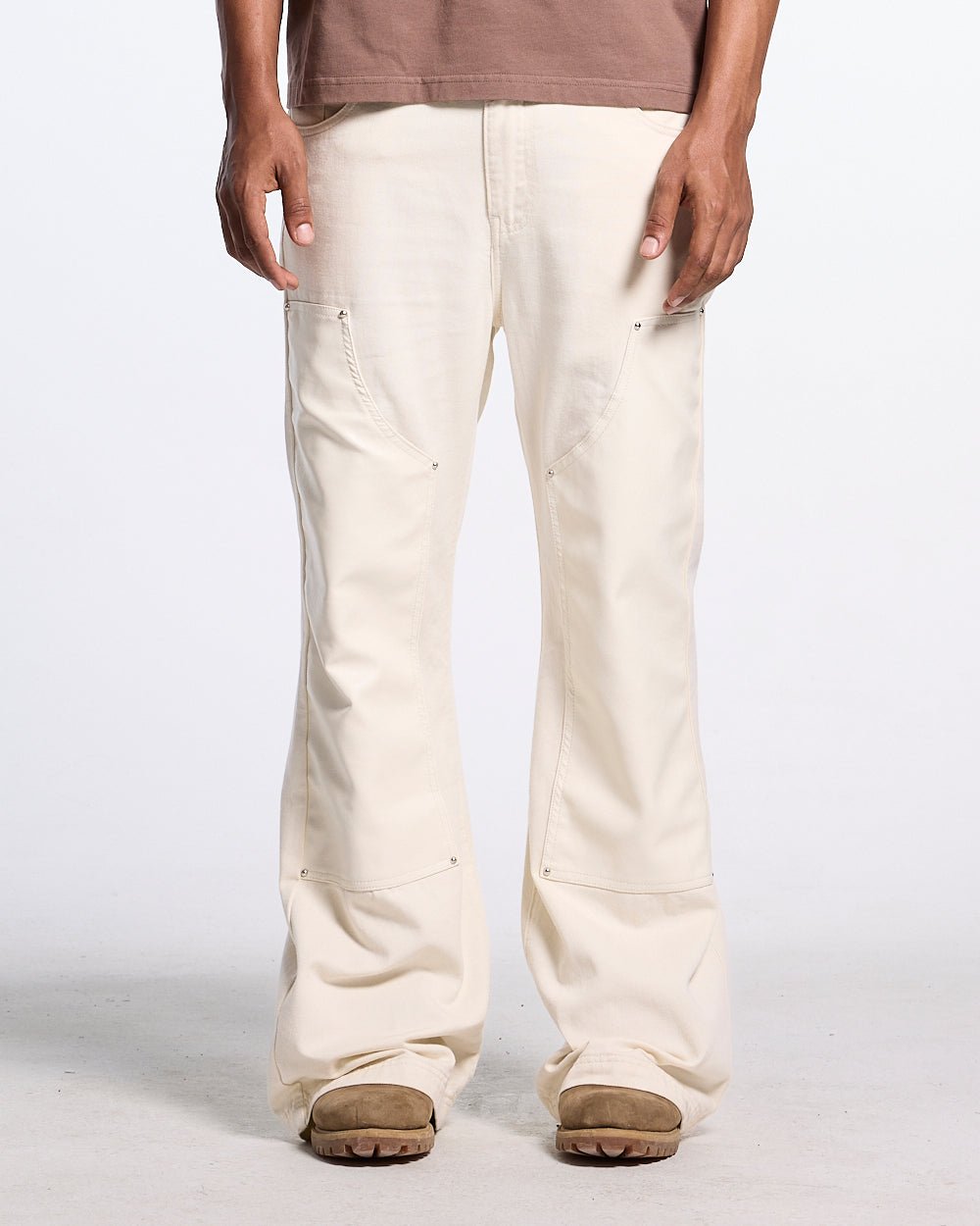 CRACKLE V5 PANTS OFF-WHITE - Cold Culture