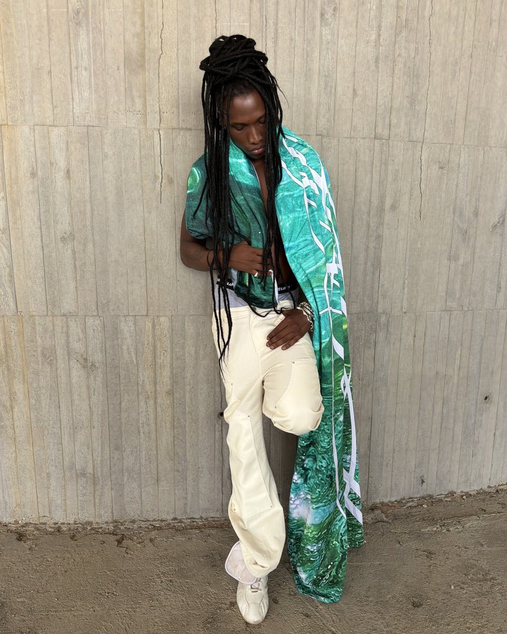 CRACKLE V5 PANTS OFF-WHITE - Cold Culture