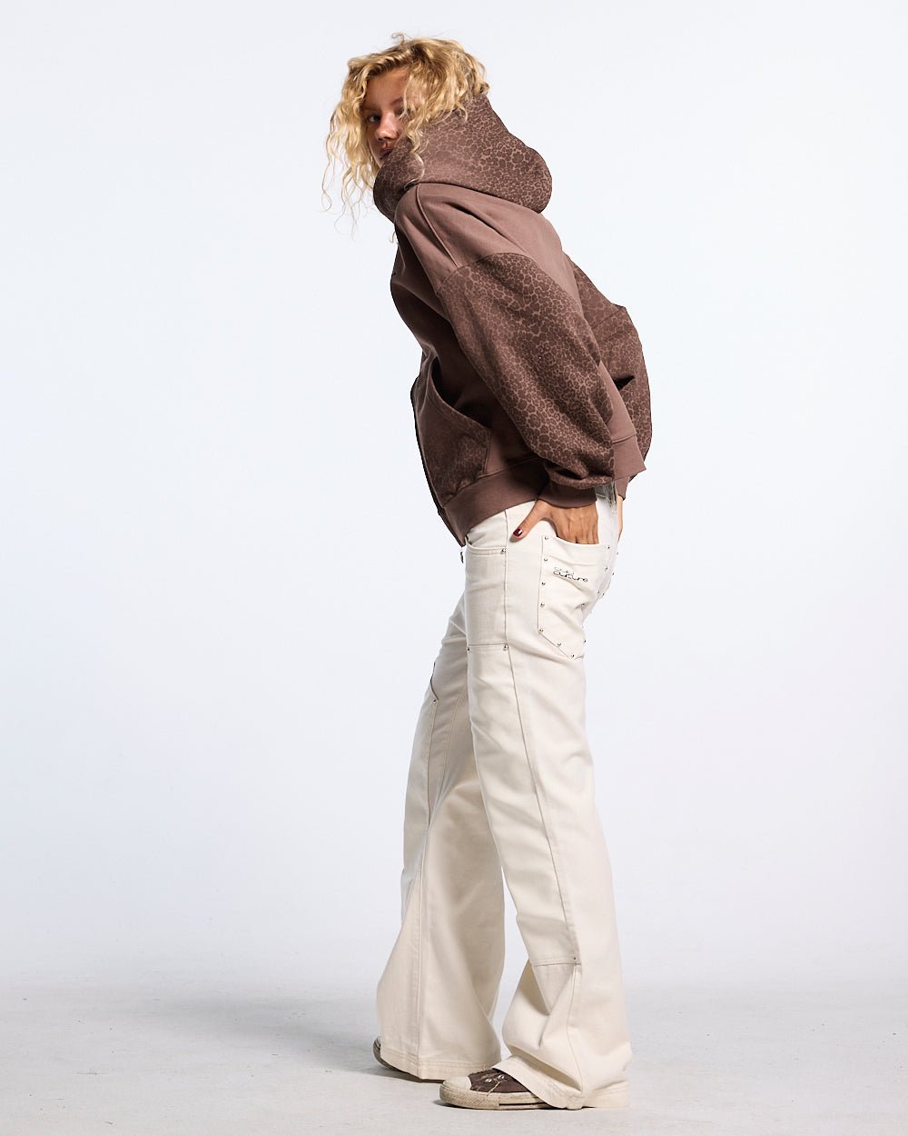 CRACKLE V5 PANTS OFF-WHITE - Cold Culture #woman
