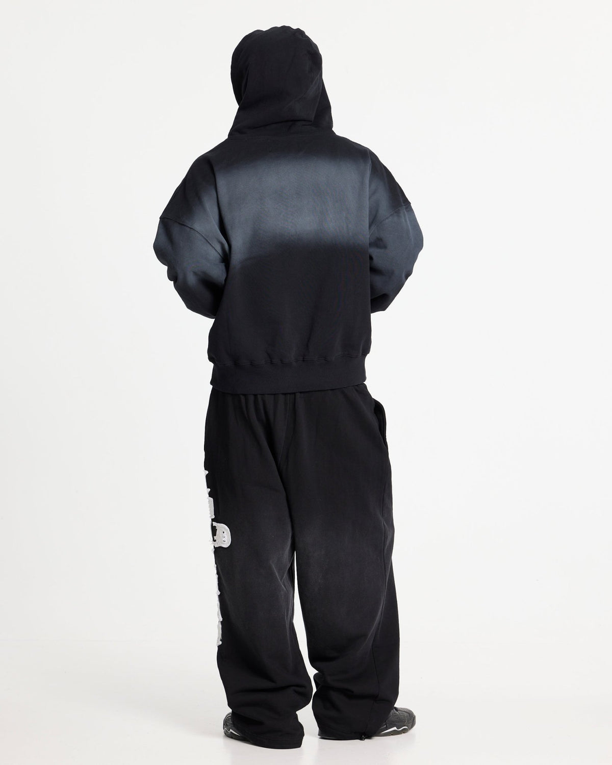 CROSSED HOODIE BLACK - Cold Culture