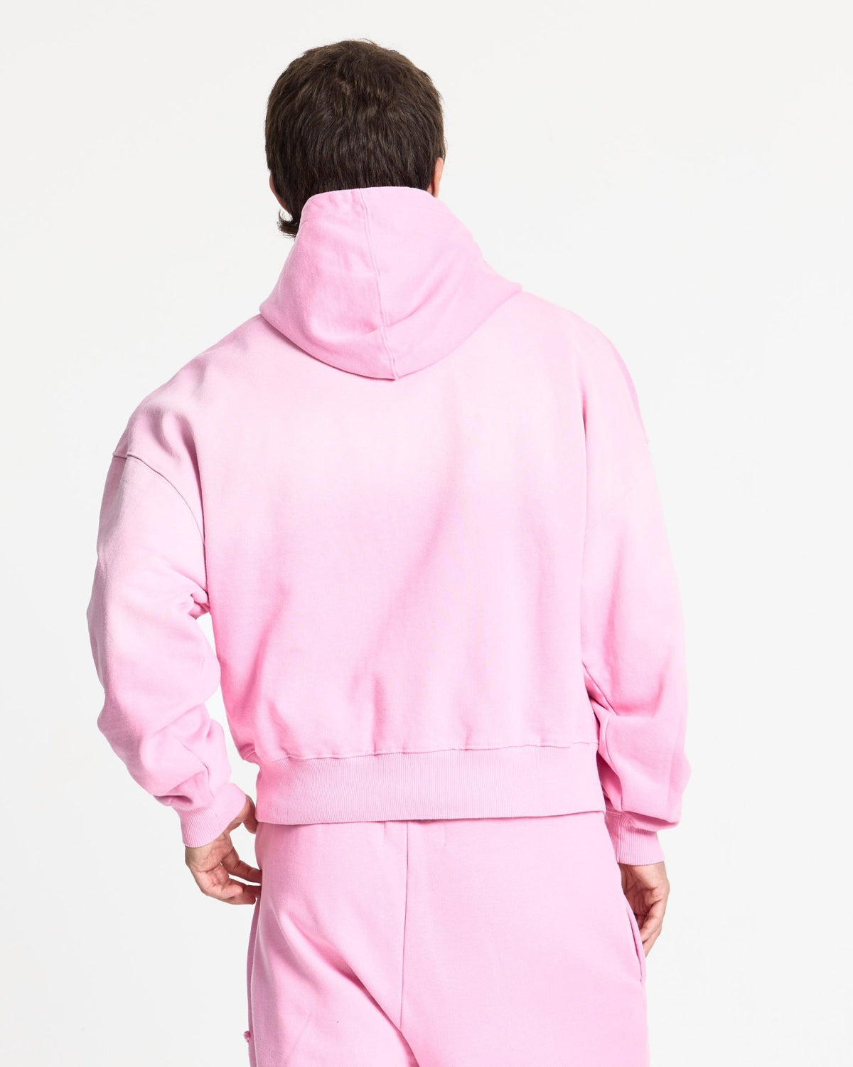 CROSSED HOODIE PINK - Cold Culture