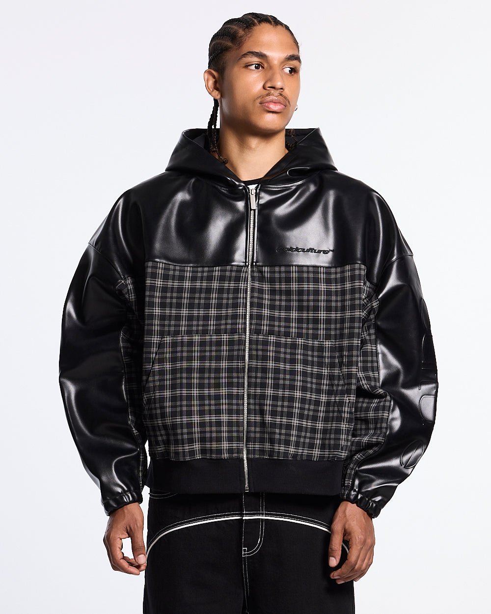 DEEP GRID JACKET BLACK - Cold Culture #man