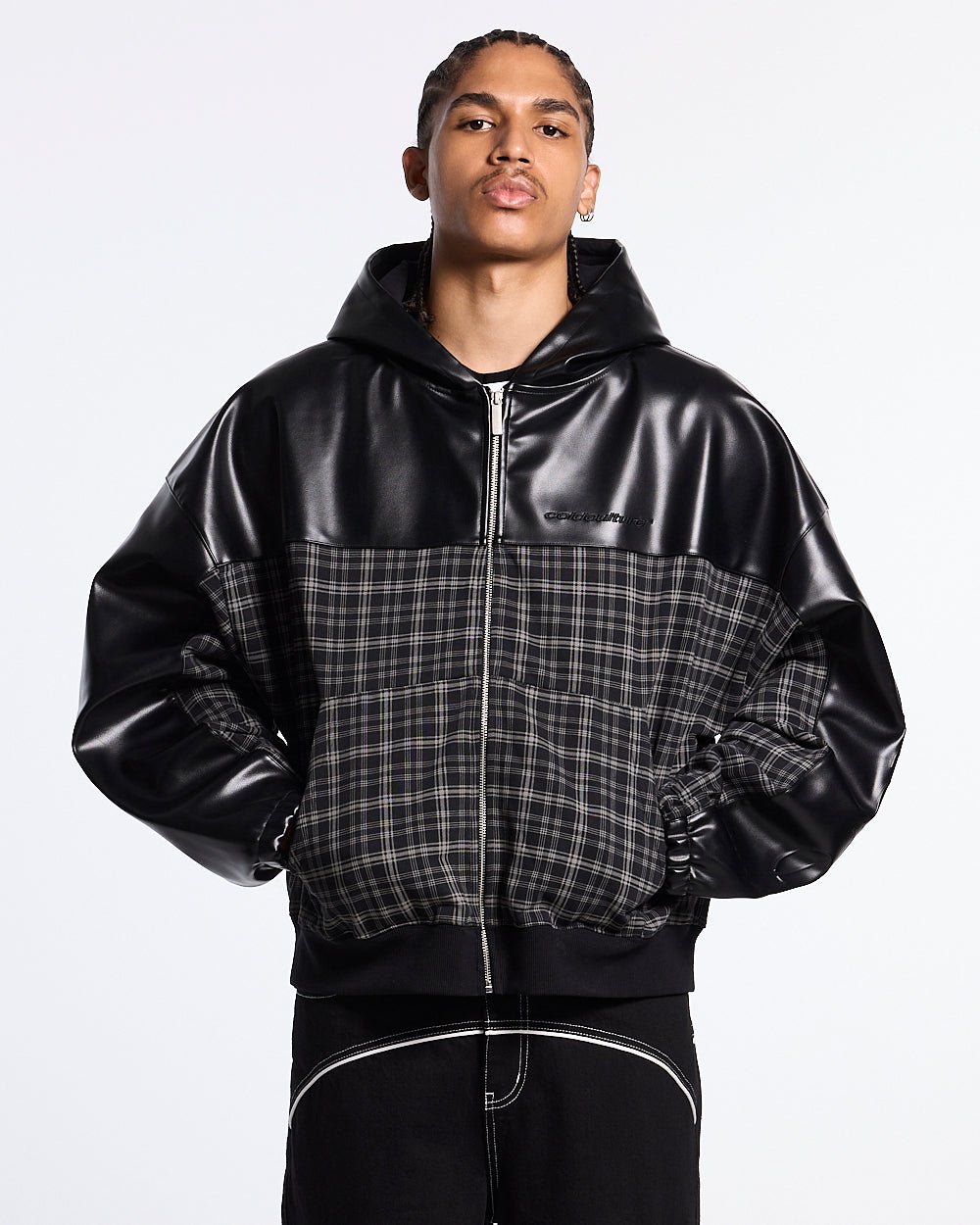 DEEP GRID JACKET BLACK - Cold Culture #man