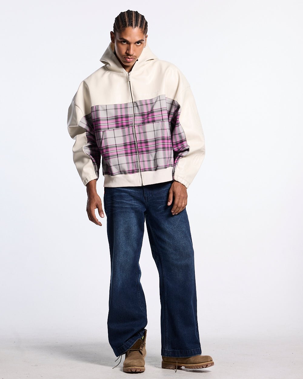 DEEP GRID JACKET LIGHT GREY - Cold Culture #man