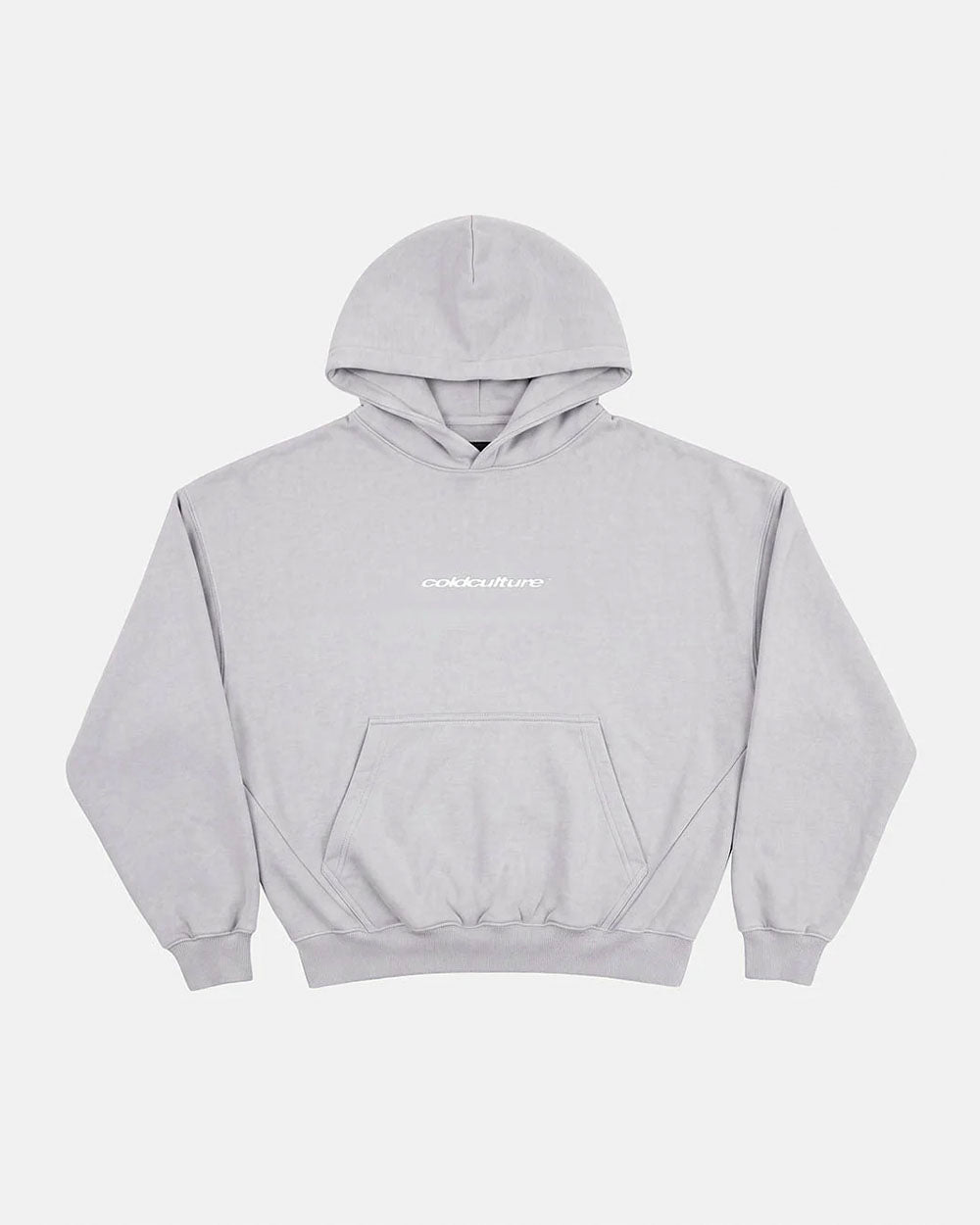 DISTRESSED DEFENSE HOODIE HEATHER GREY - Cold Culture #packshot