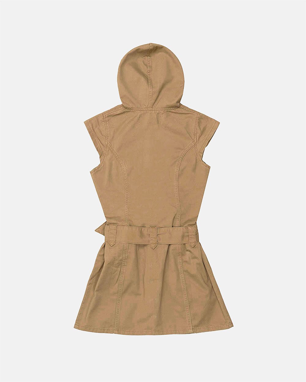 DUNE DRESS BROWN - Cold Culture #packshot