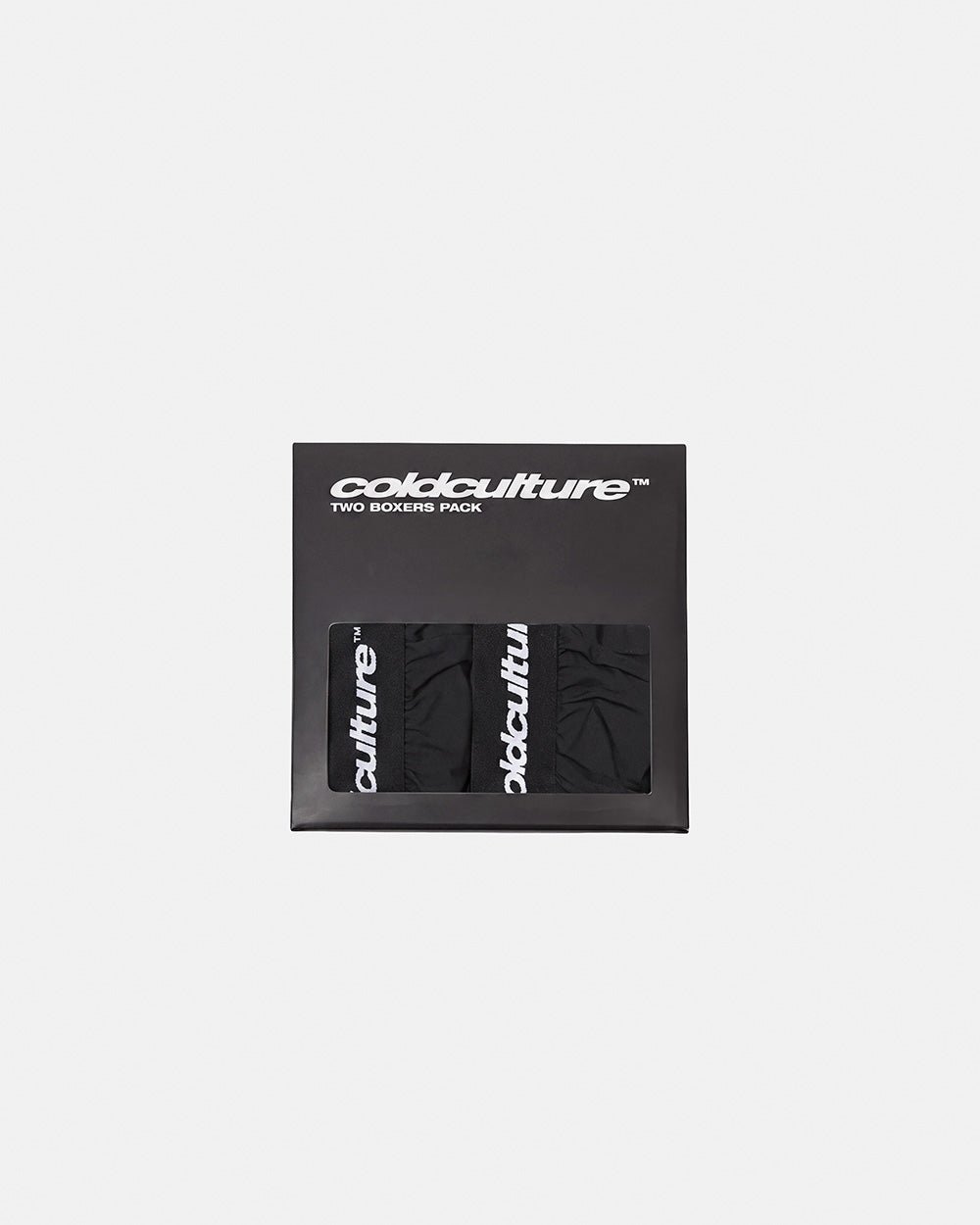 ESSENTIAL BOXERS PACK BLACK - Cold Culture #packshot