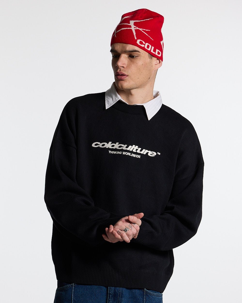 ESSENTIAL KNIT BLACK - COLD CULTURE #man
