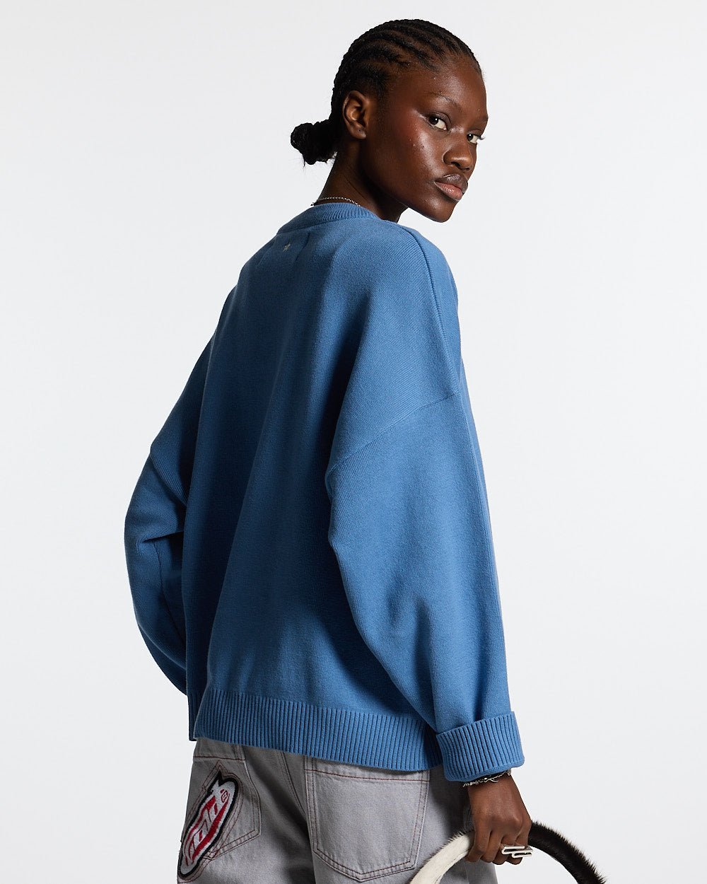 ESSENTIAL KNIT WINDWARD BLUE - COLD CULTURE #woman