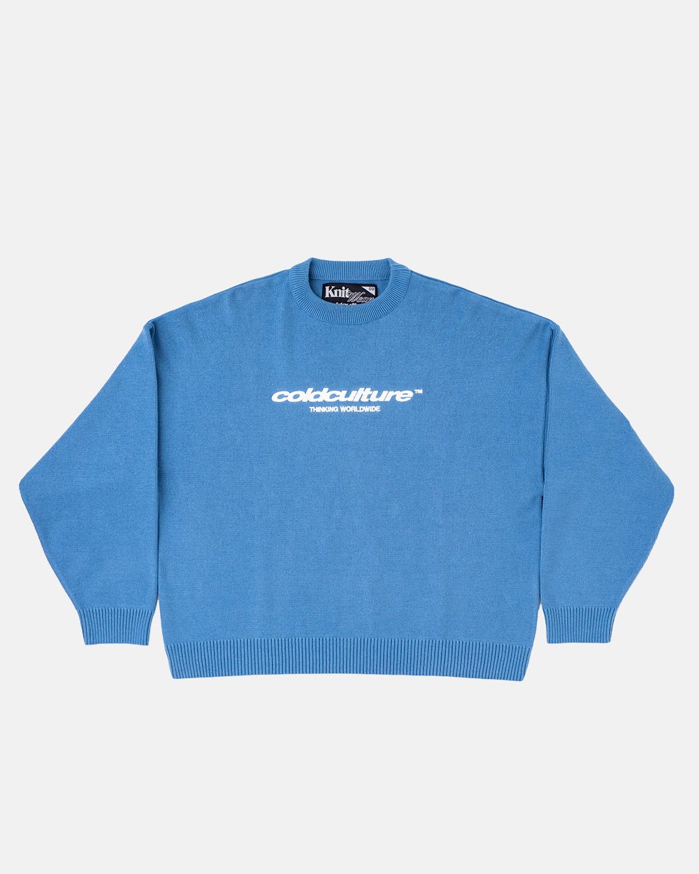 ESSENTIAL KNIT WINDWARD BLUE - COLD CULTURE #packshot