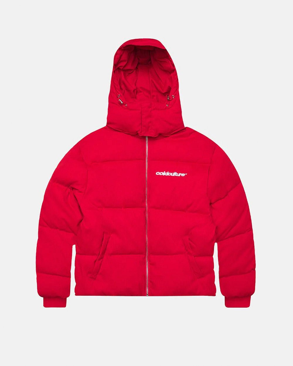 EVERYDAY PUFFER RED - Cold Culture