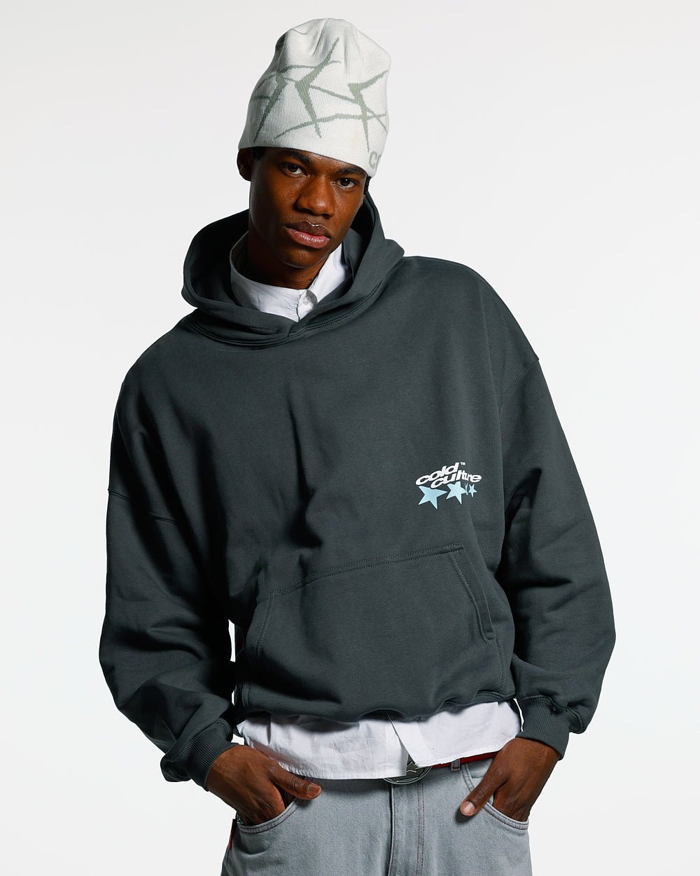 EXPLORE MORE HOODIE DARK GREY - COLD CULTURE #man