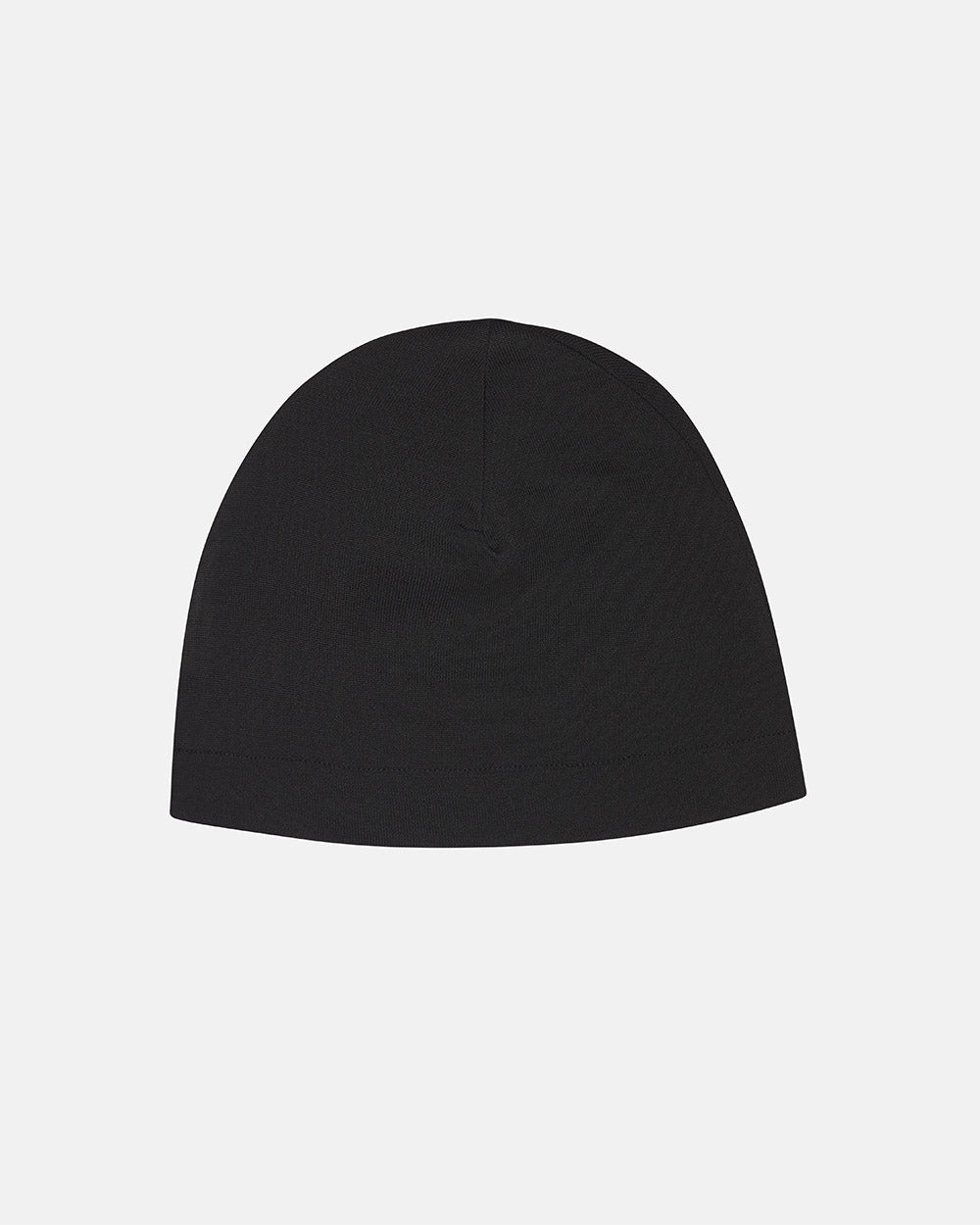 FLASH BEANIE BLACK - black beanie, back view - Cold Culture #packshot