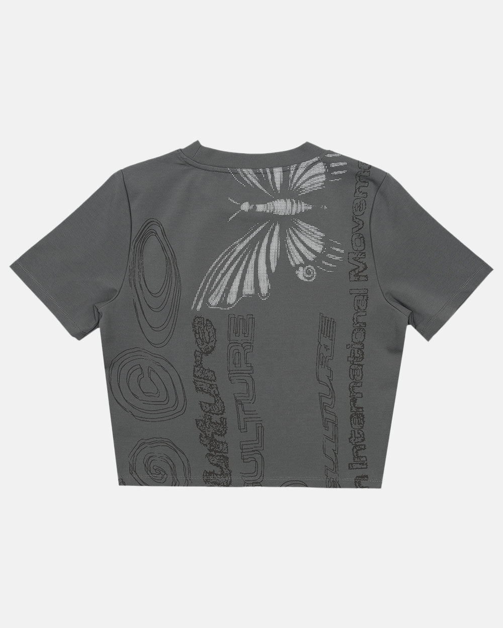 FLYING TEE HEAVY GREY - COLD CULTURE #packshot