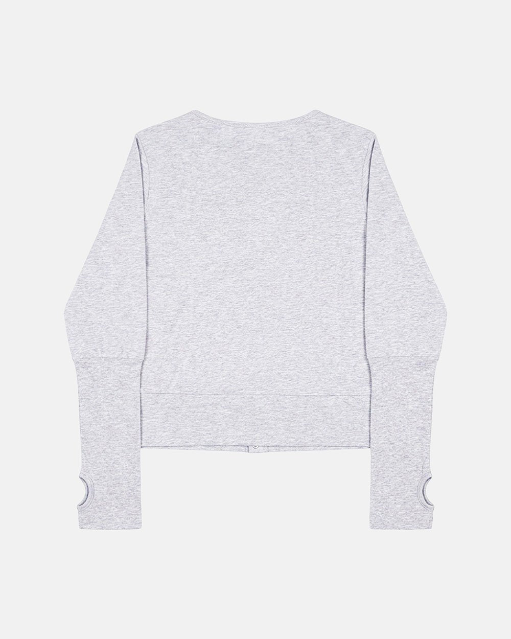 FRAME LONGSLEEVE WOMAN HEATHER GREY - Cold Culture #packshot