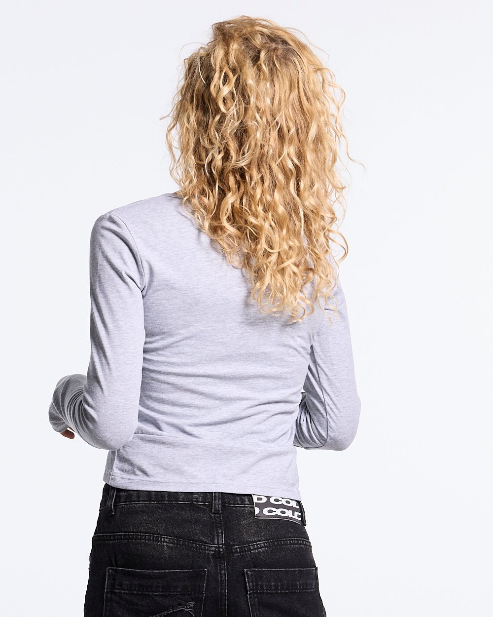 FRAME LONGSLEEVE WOMAN HEATHER GREY - Cold Culture #woman