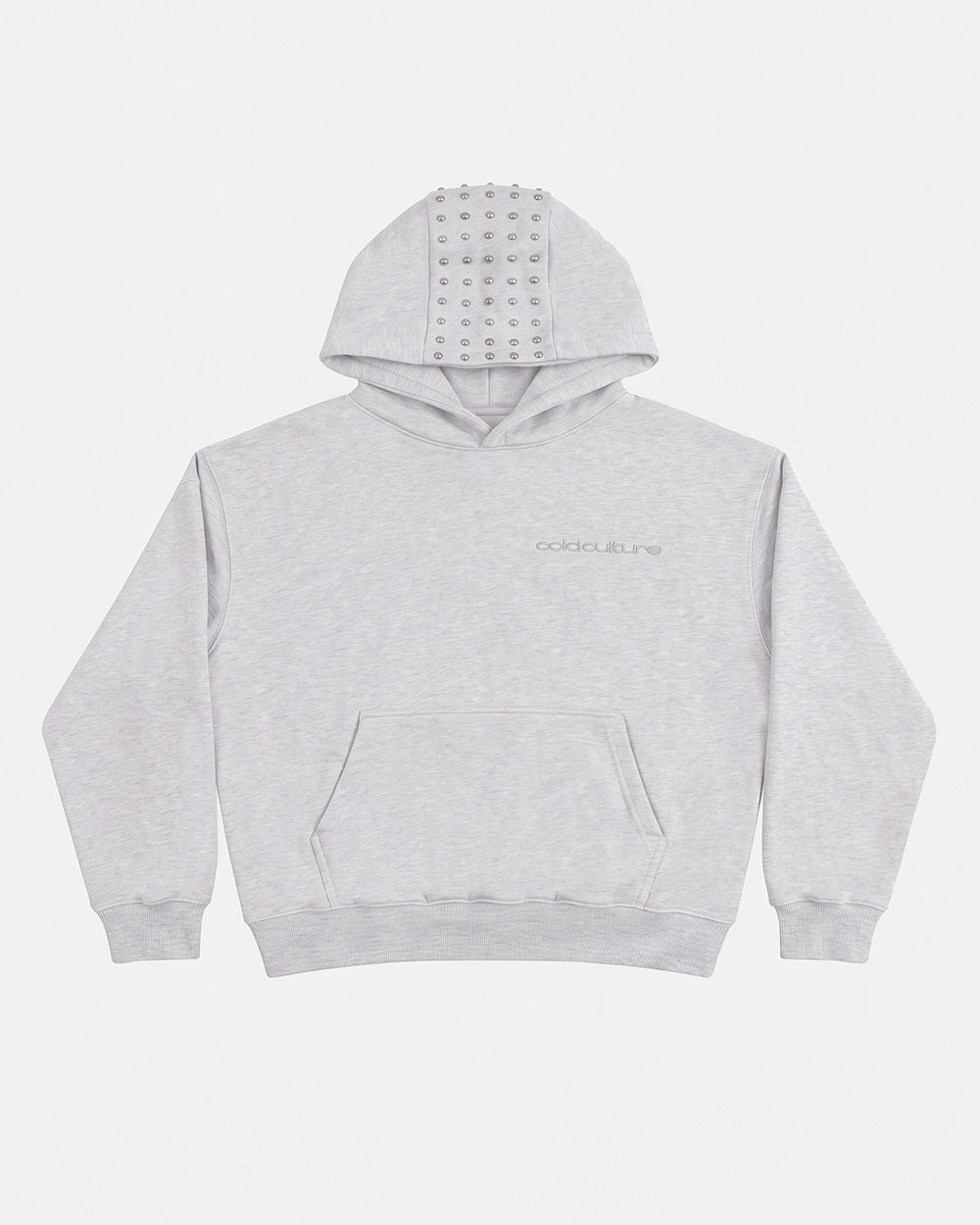 GEAR-LINK HOODIE HEATHER GREY - Cold Culture #packshot
