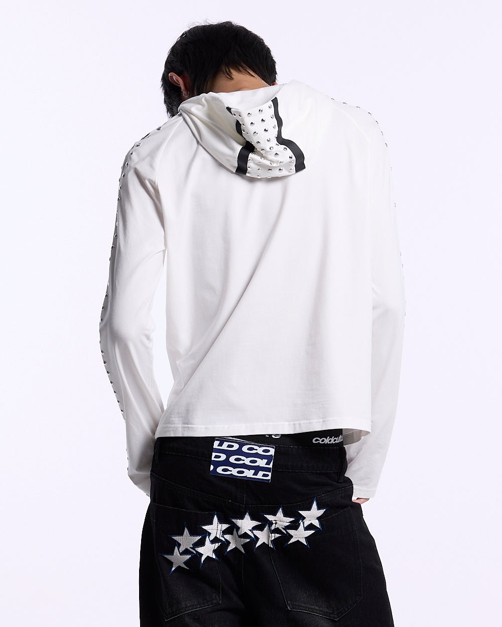 GEAR-LINK HOODIE LONGSLEEVE OFF-WHITE - Cold Culture