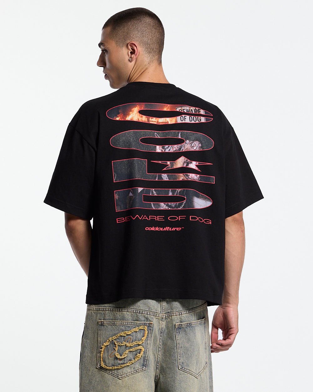 GHOST DRIVE TEE BLACK - Cold Culture #man