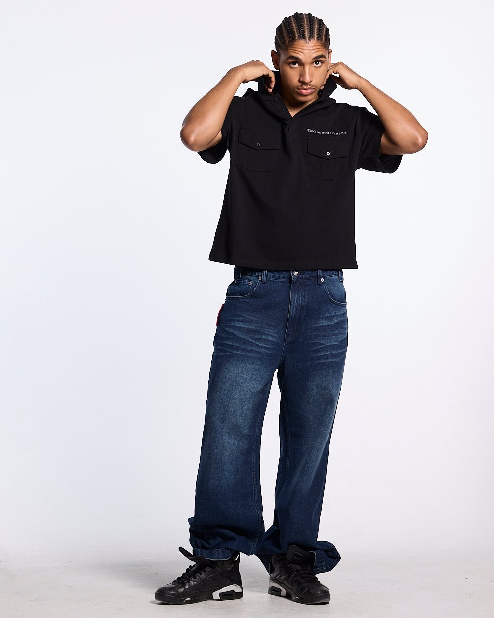 GILDED POLO BLACK - Cold Culture #man