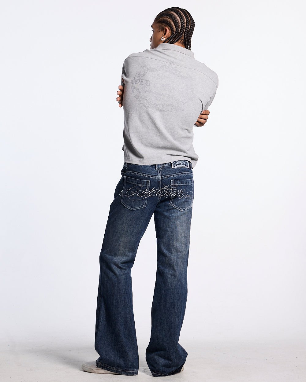 GILDED POLO HEATHER GREY - Cold Culture #man