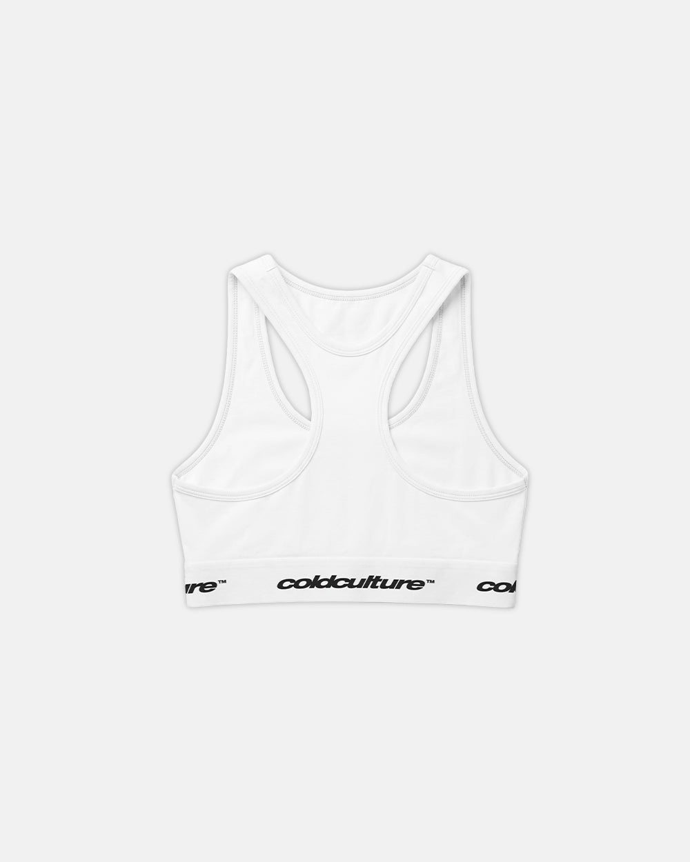 GIRLS CLUB BRA PACK WHITE AND GREY - white and grey bralette two-pack, flat lay - Cold Culture #packshot