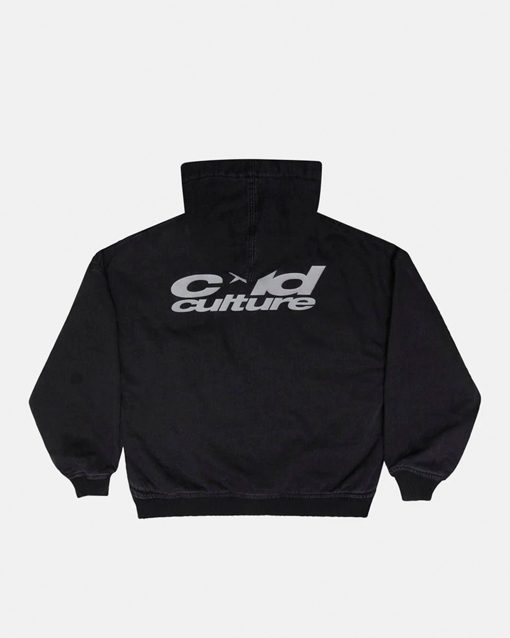 HARPER JACKET FADED BLACK DENIM - Cold Culture