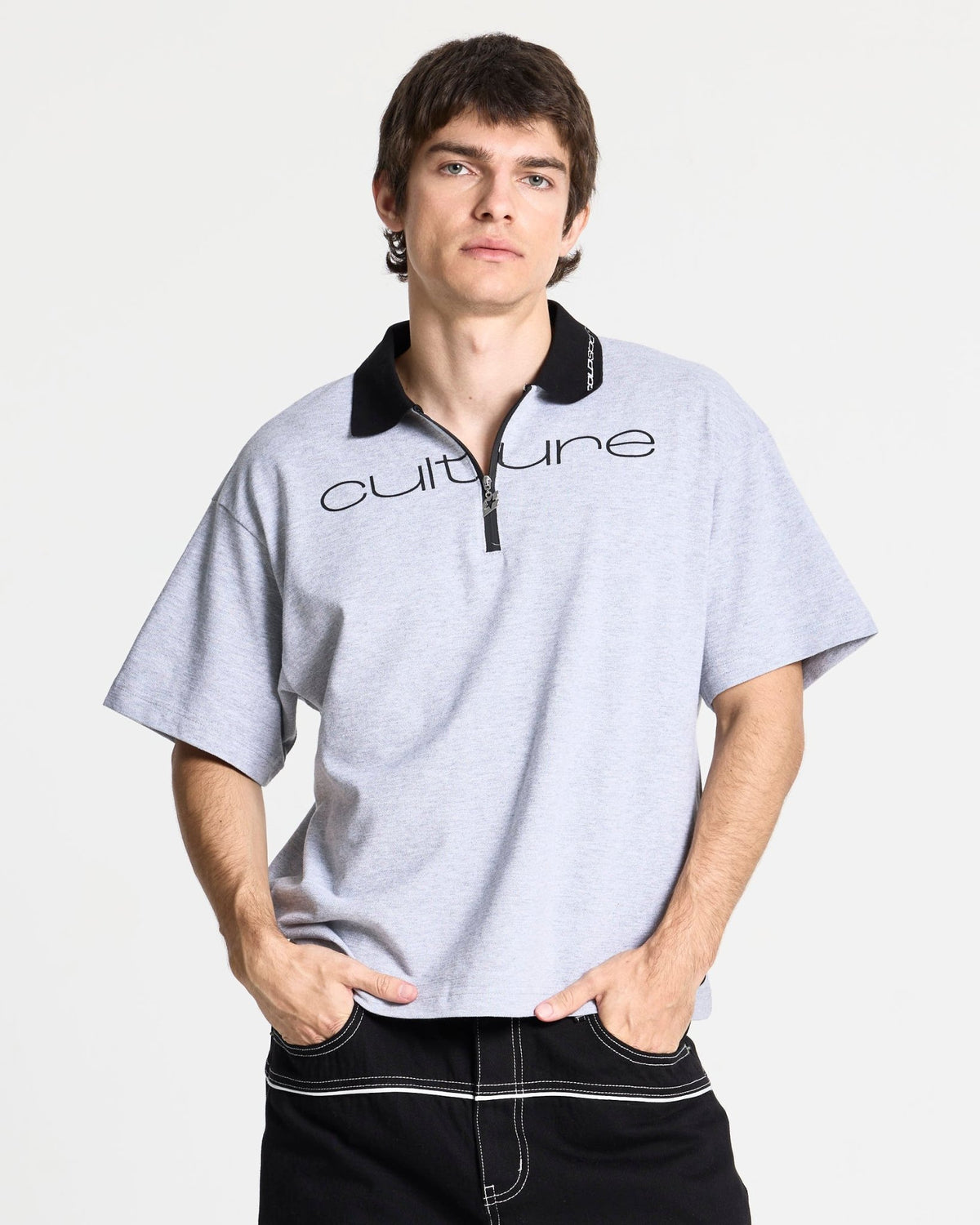 HEAT SEALING POLO GREY - Cold Culture
