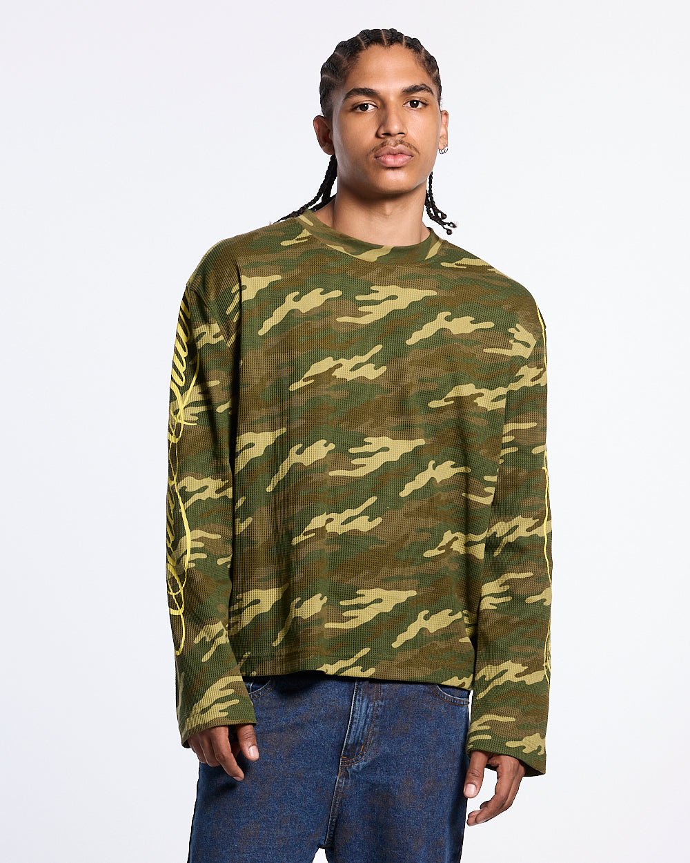 HIDDEN LONGSLEEVE CAMO - Cold Culture #man