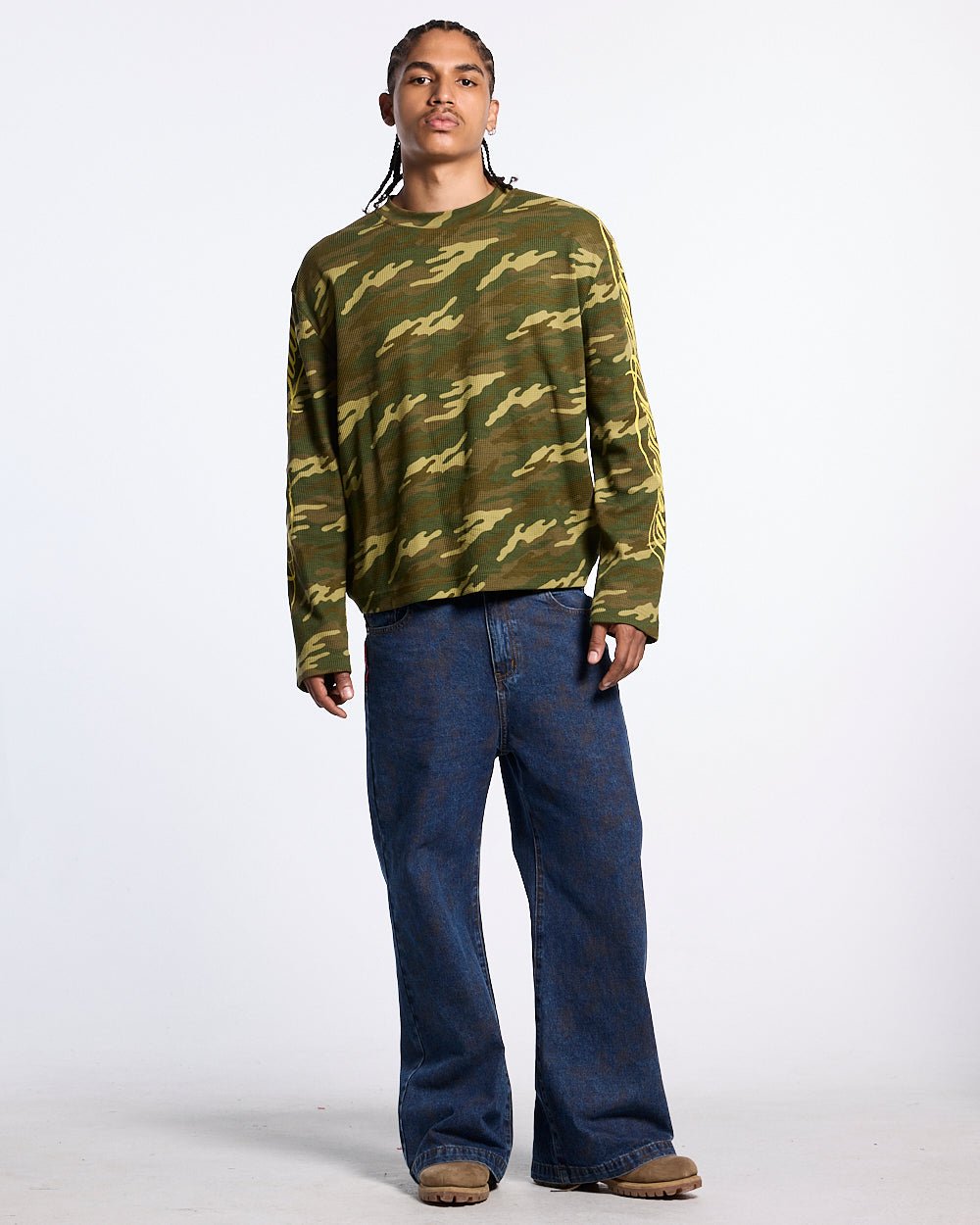 HIDDEN LONGSLEEVE CAMO - Cold Culture #man