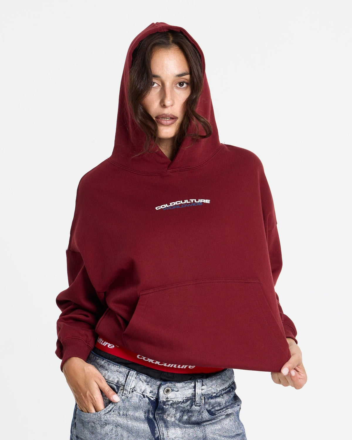 HOLESHOT HOODIE BURGUNDY - Cold Culture