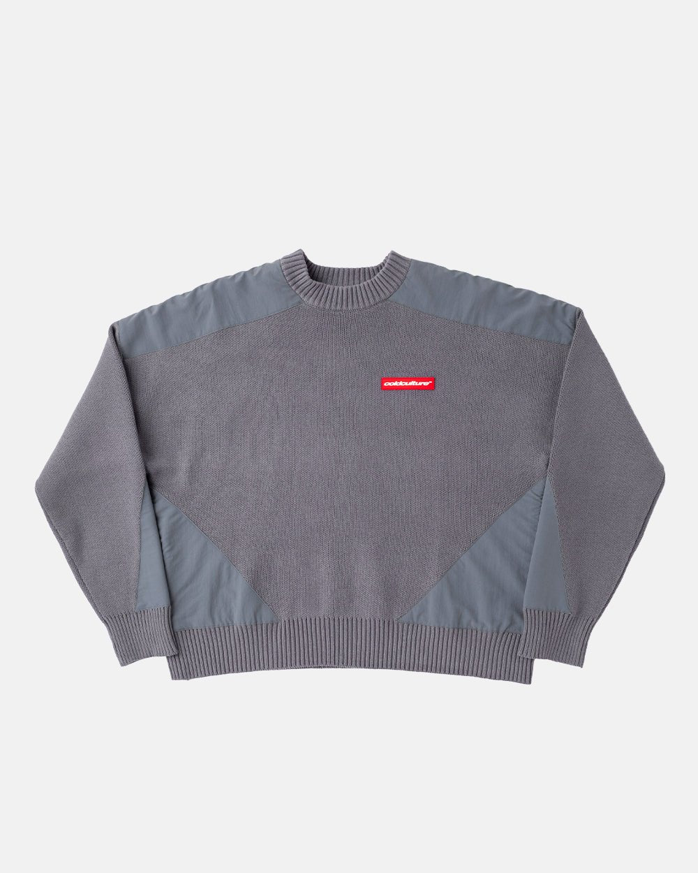 INFRARED KNIT GUNMETAL GREY - COLD CULTURE #packshot