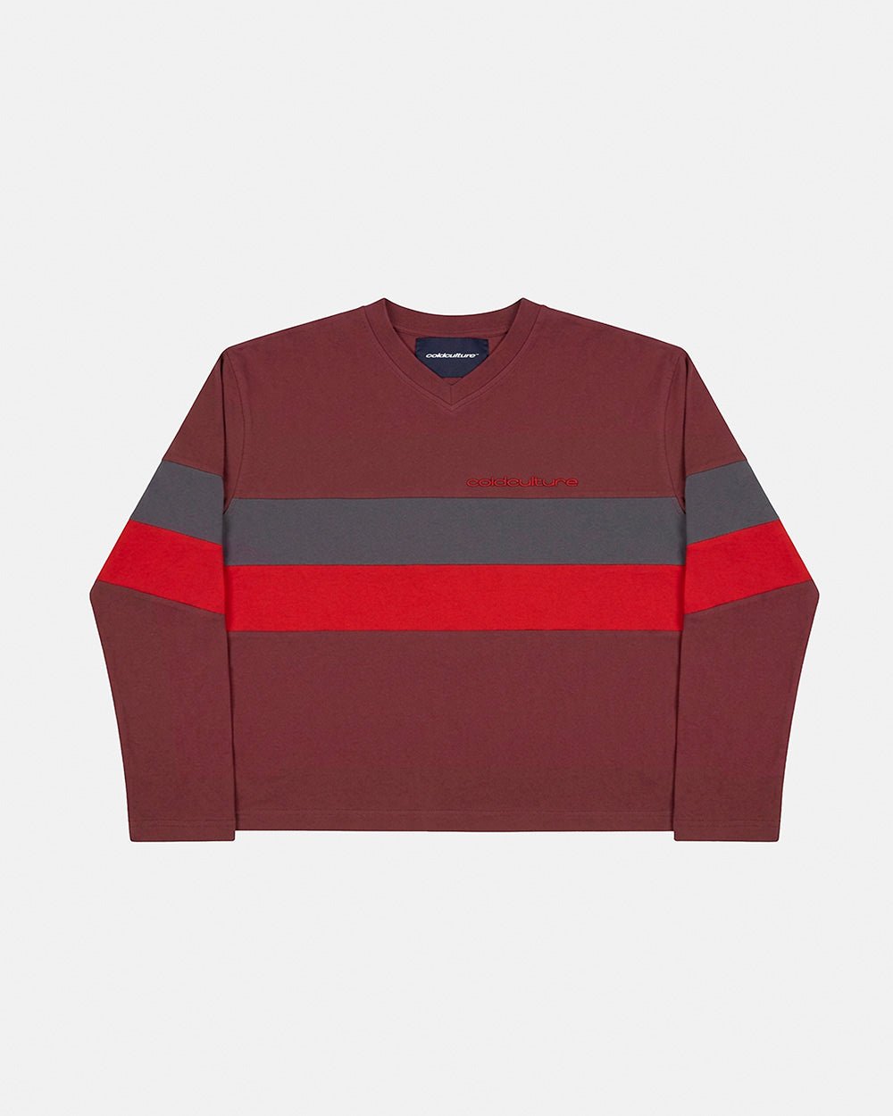 INTERSTATE LONGSLEEVE BURGUNDY - Cold Culture #packshot