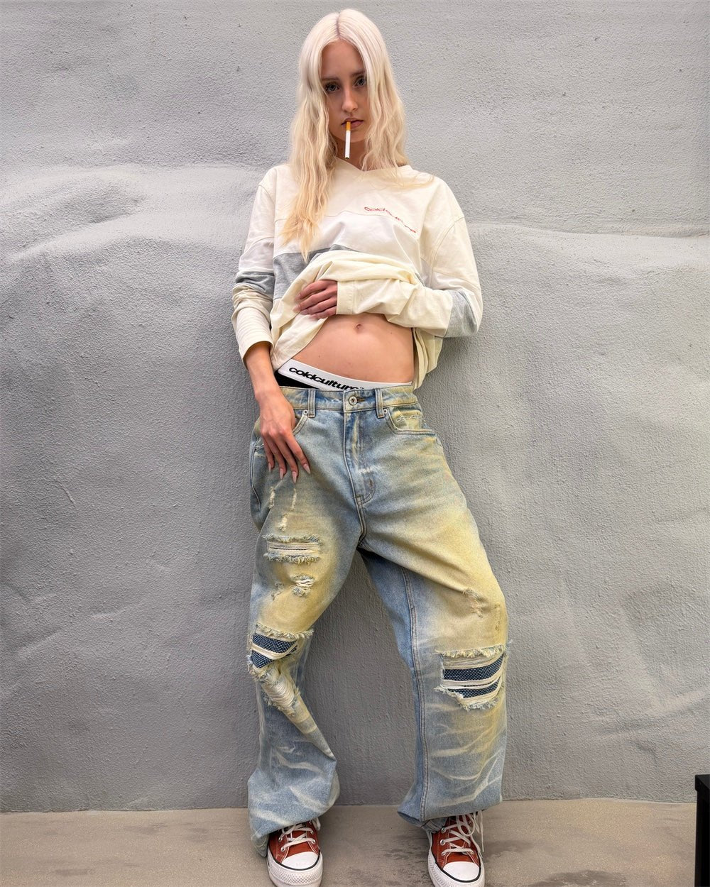 INTERSTATE LONGSLEEVE WHITE - Cold Culture #woman