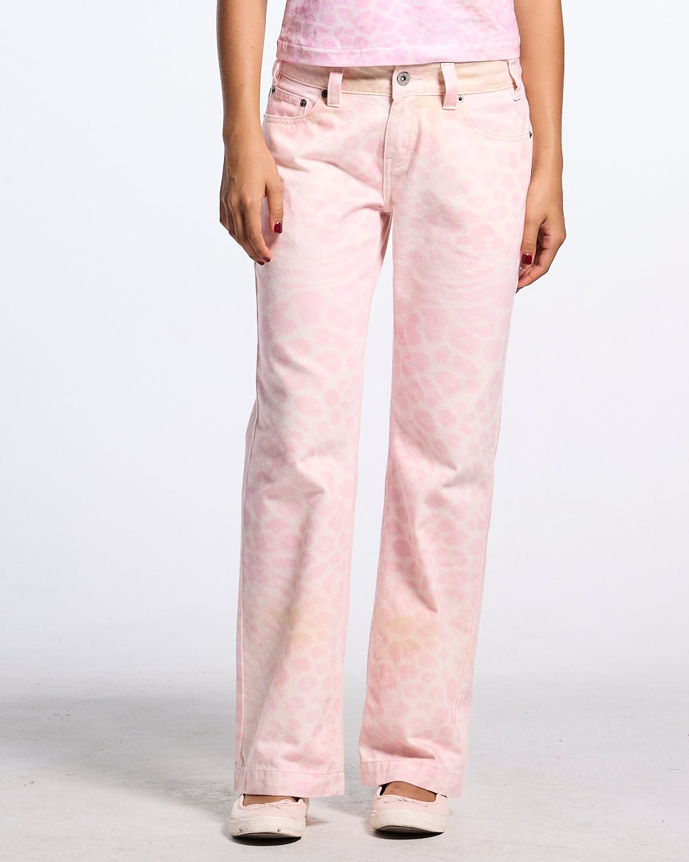 JAGUAR BOOTCUT PANTS PINK - Cold Culture #woman