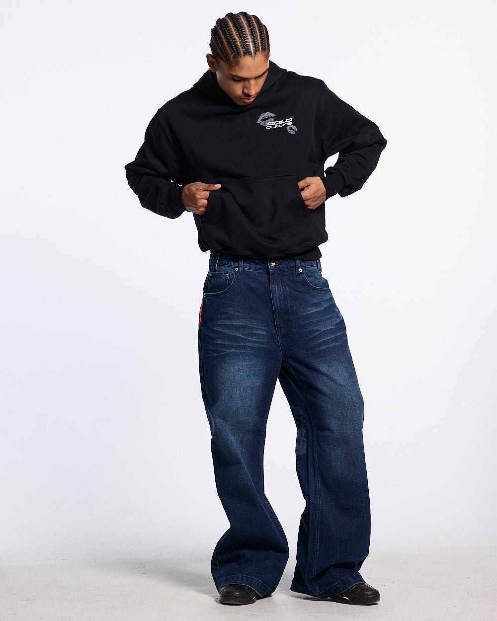 KISS IN THE ASTROS HOODIE BLACK - Cold Culture #man