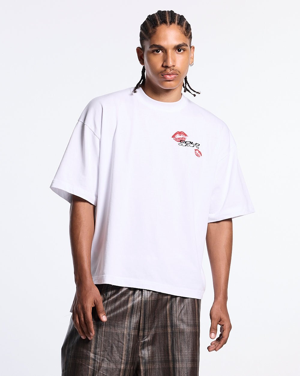 KISS IN THE ASTROS TEE WHITE - Cold Culture #man