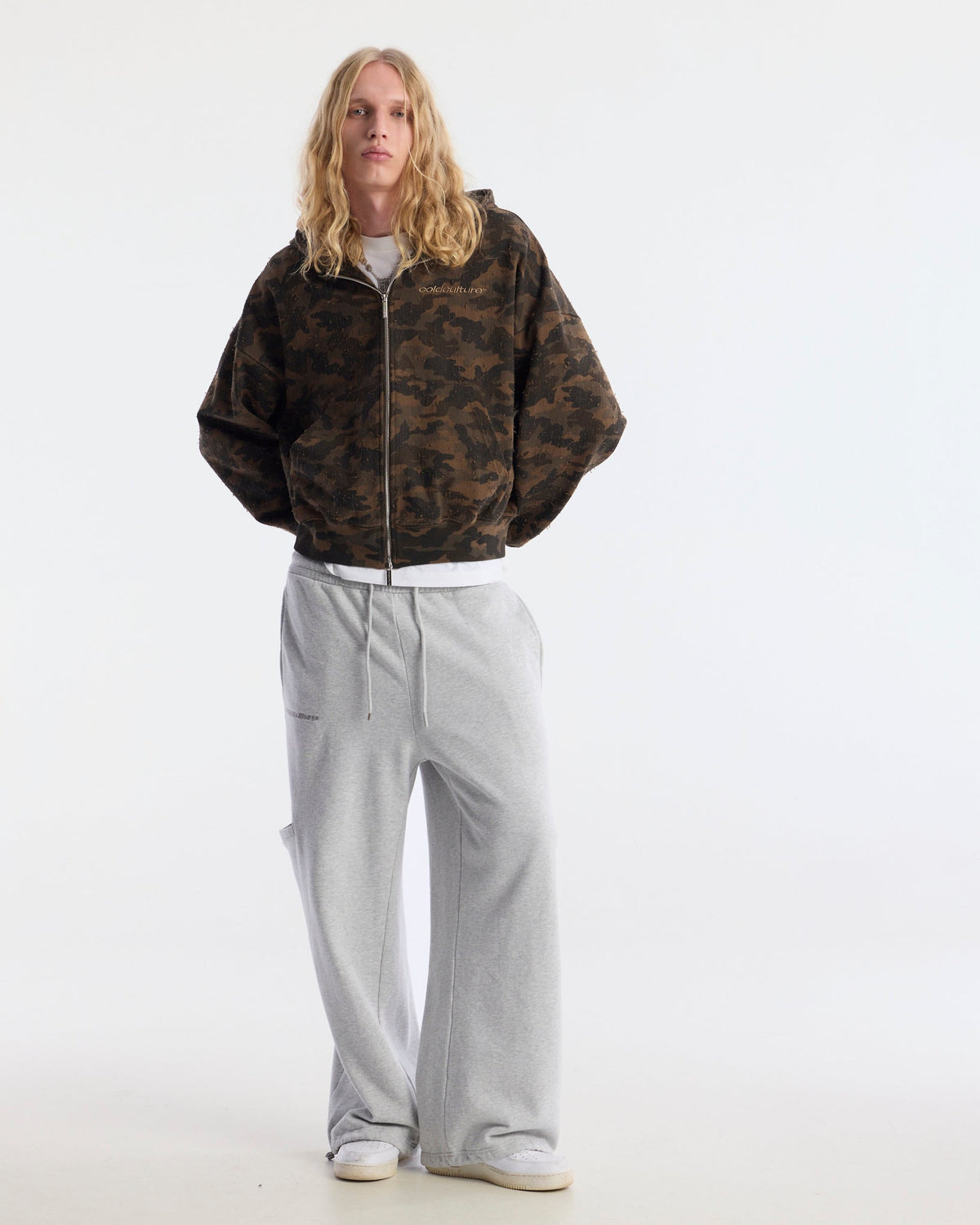 LEAD ZIP HOODIE CAMO - Cold Culture