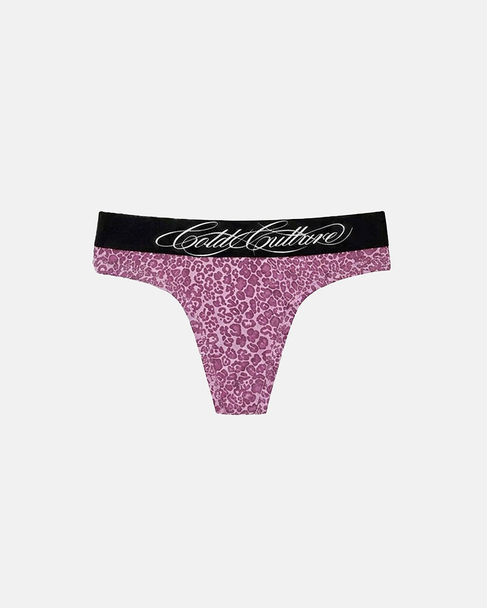 LEOPARD THONG 2 PACK LEOPARD - Cold Culture