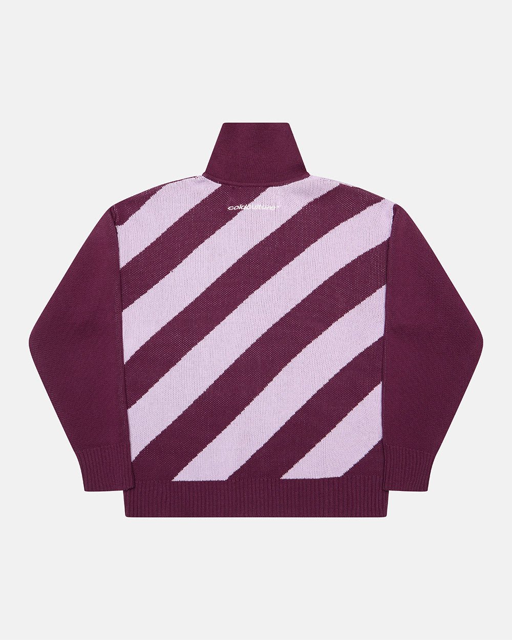 LINES FUSION KNIT PINK & PURPLE - COLD CULTURE #packshot