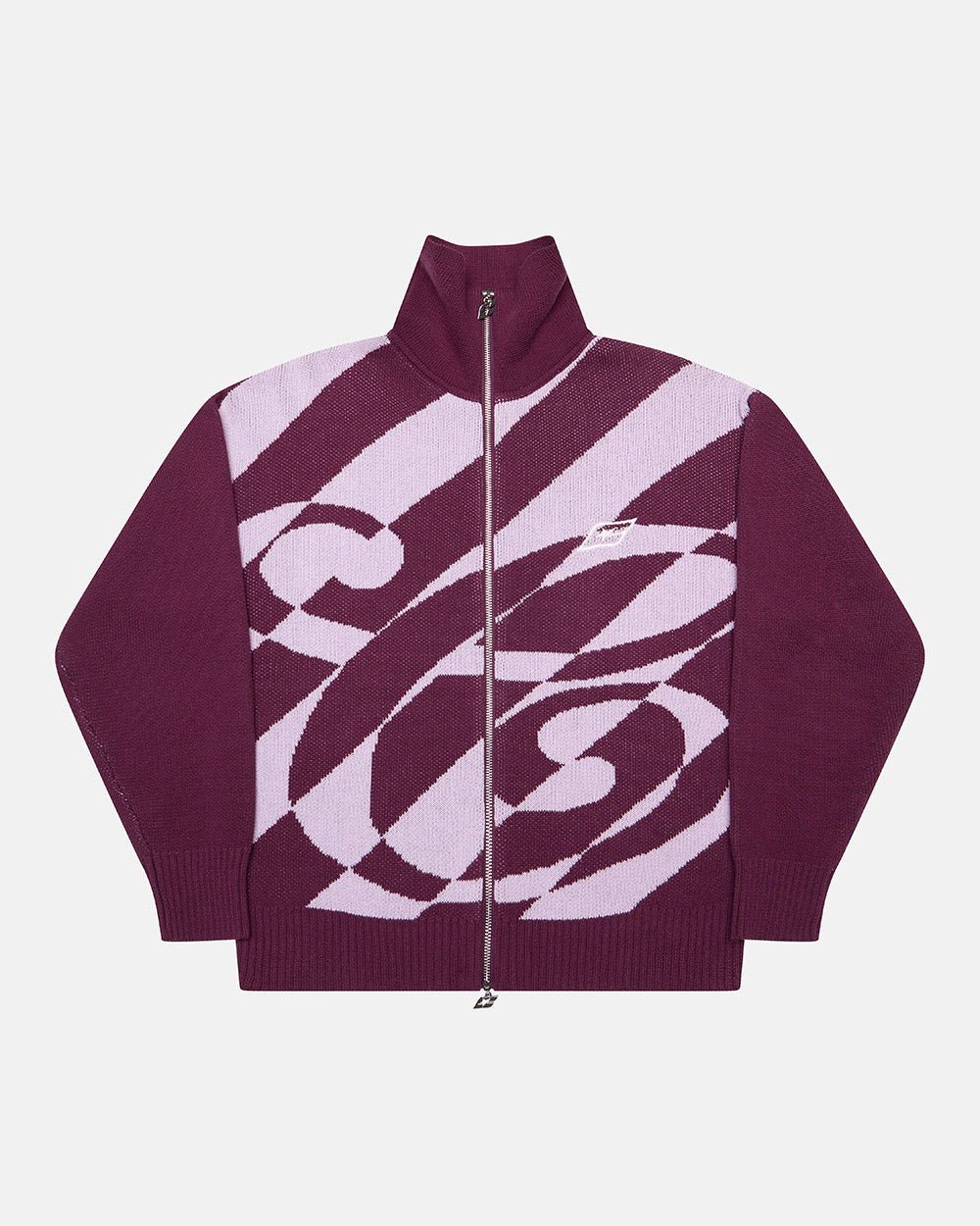 LINES FUSION KNIT PINK & PURPLE - COLD CULTURE #packshot