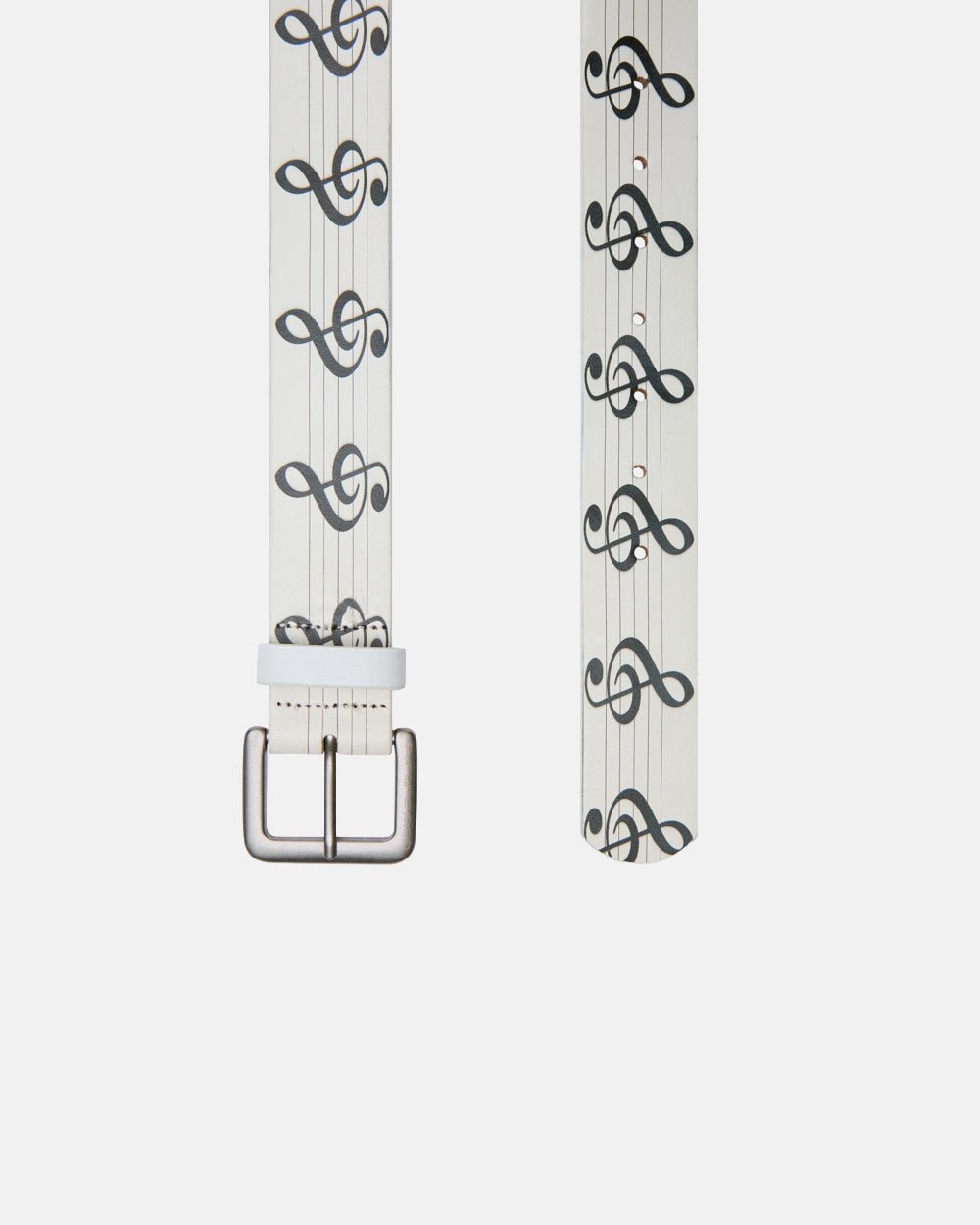 LOOP BELT WHITE - Cold Culture #packshot