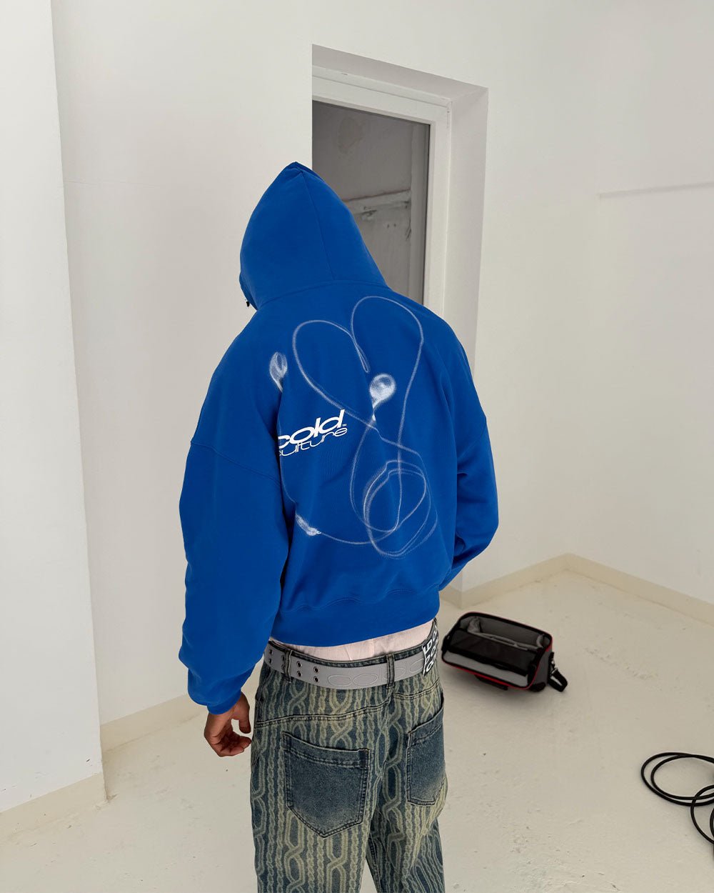 LOVEPODS HOODIE BLUE - Cold Culture