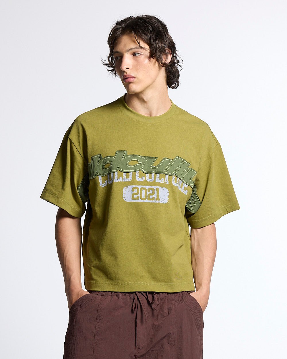 MIX MATCH TEE GREEN - Cold Culture #man