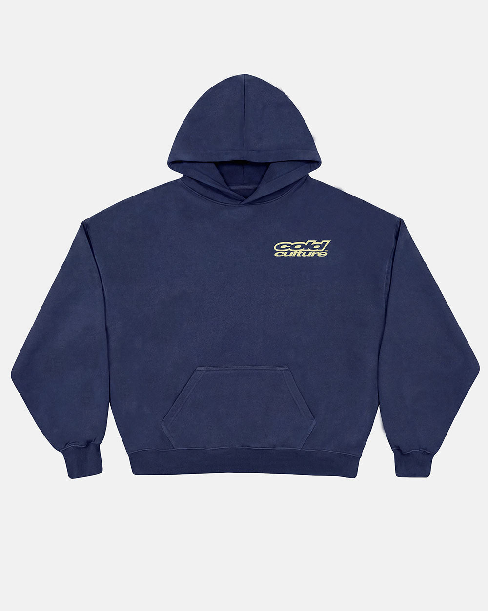 NECESSARY HOODIE NAVY - Cold Culture #packshot