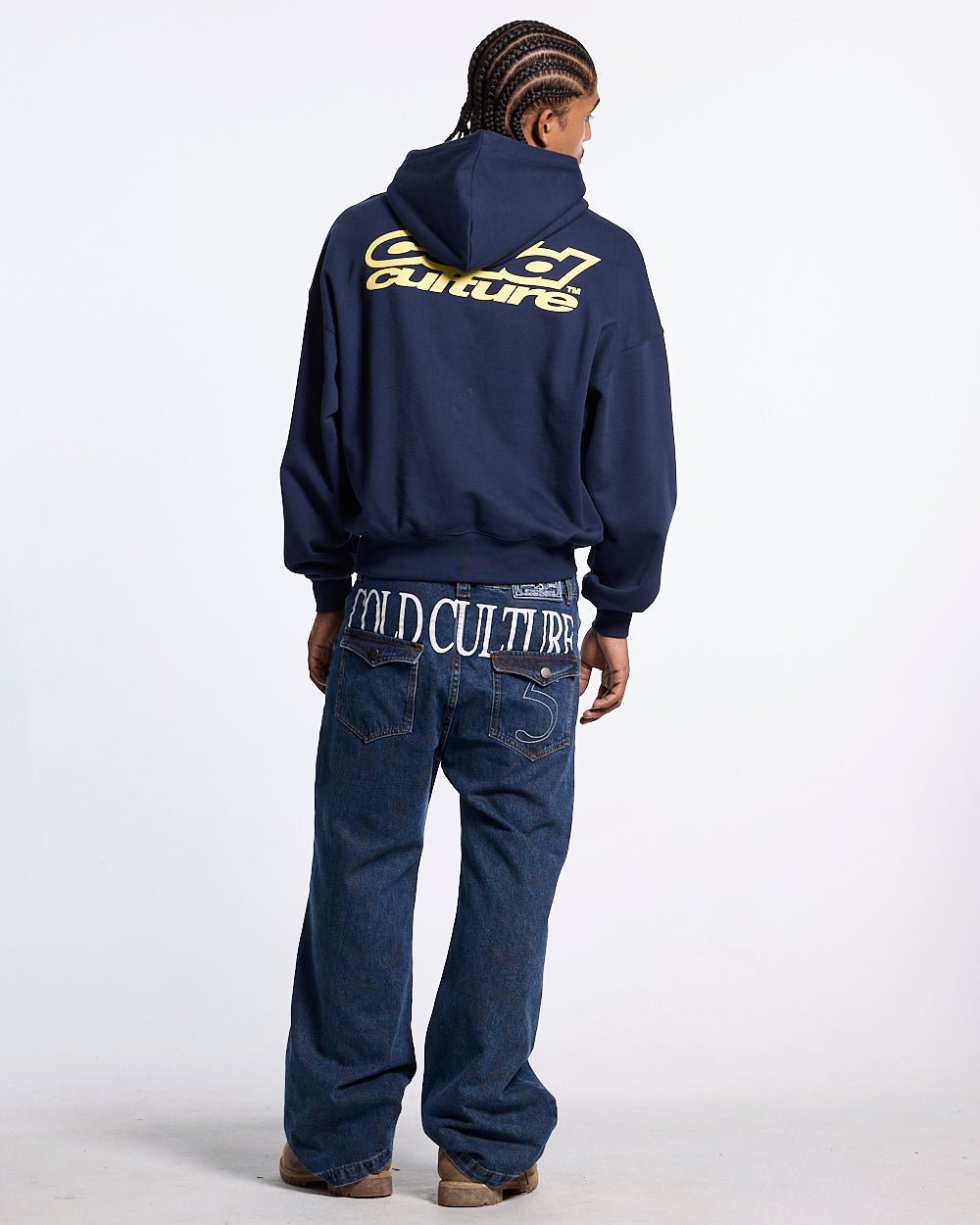 NECESSARY HOODIE NAVY - Cold Culture #man