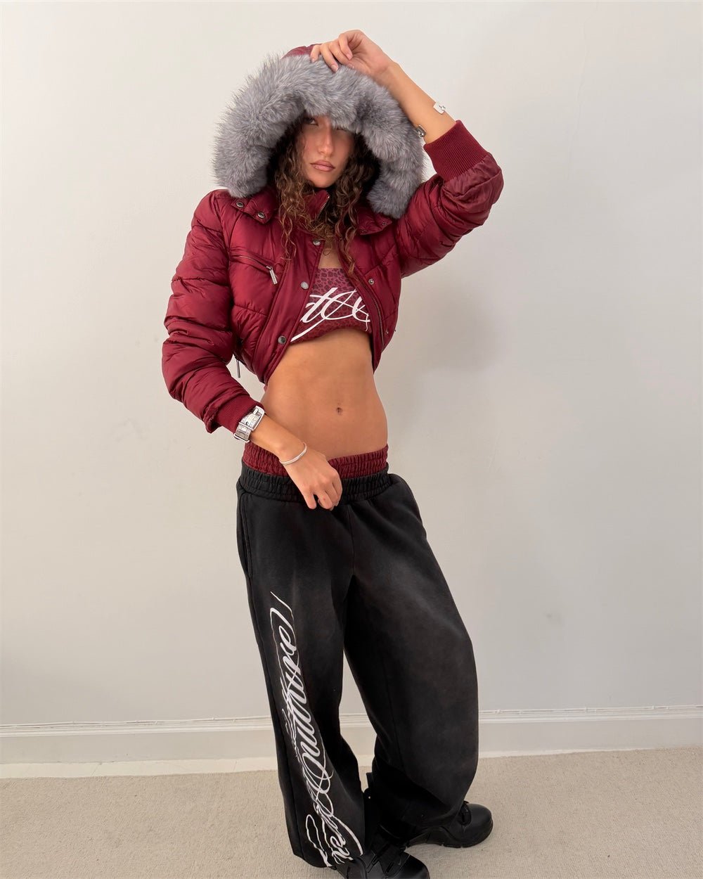 NIGHTHUNT SWEATPANTS BLACK - Cold Culture